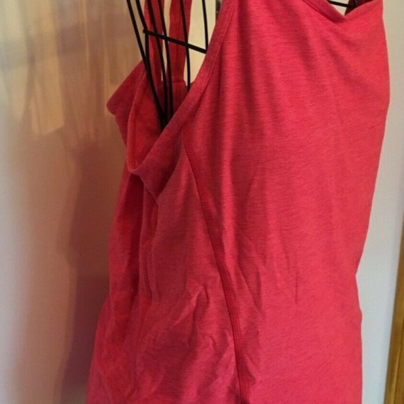 North Face TNF Women's Exposure Activewear Tank Top Honeysuckle Pink XL MSRP $55 - Picture 2 of 6